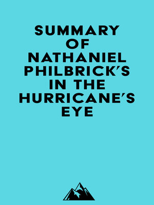 cover image of Summary of Nathaniel Philbrick's In the Hurricane's Eye